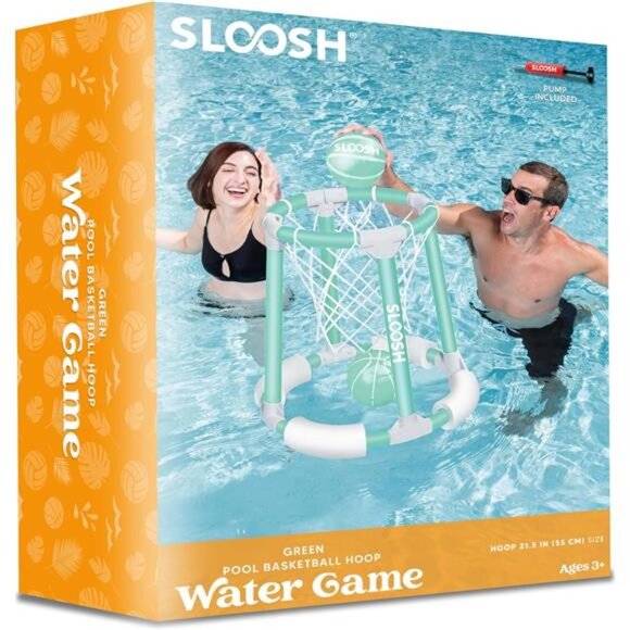 Kids Pool Basketball Hoop Toys Floating Basketball Pool Game  Swimming Pool Game - Picture 7 of 7